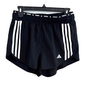 Adidas Size S3” Women's Black and White Athletic Running Shorts